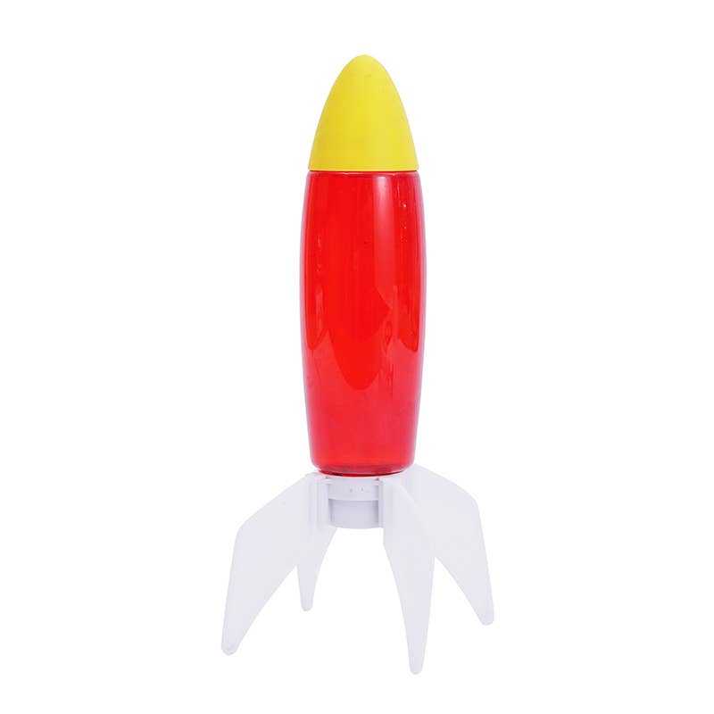 My First Water Rocket STEM science set with easy assembly, no glue or batteries, 15 pieces, and learning booklet