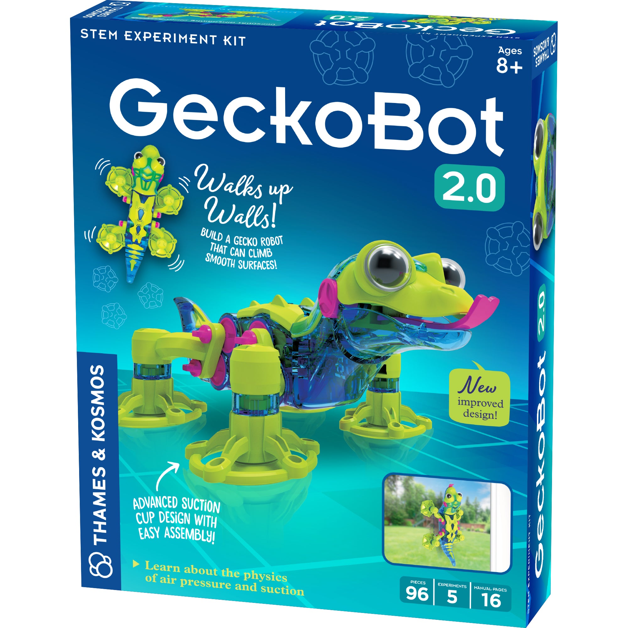 GeckoBot 2.0 - Walking ROBOT STEM Kit