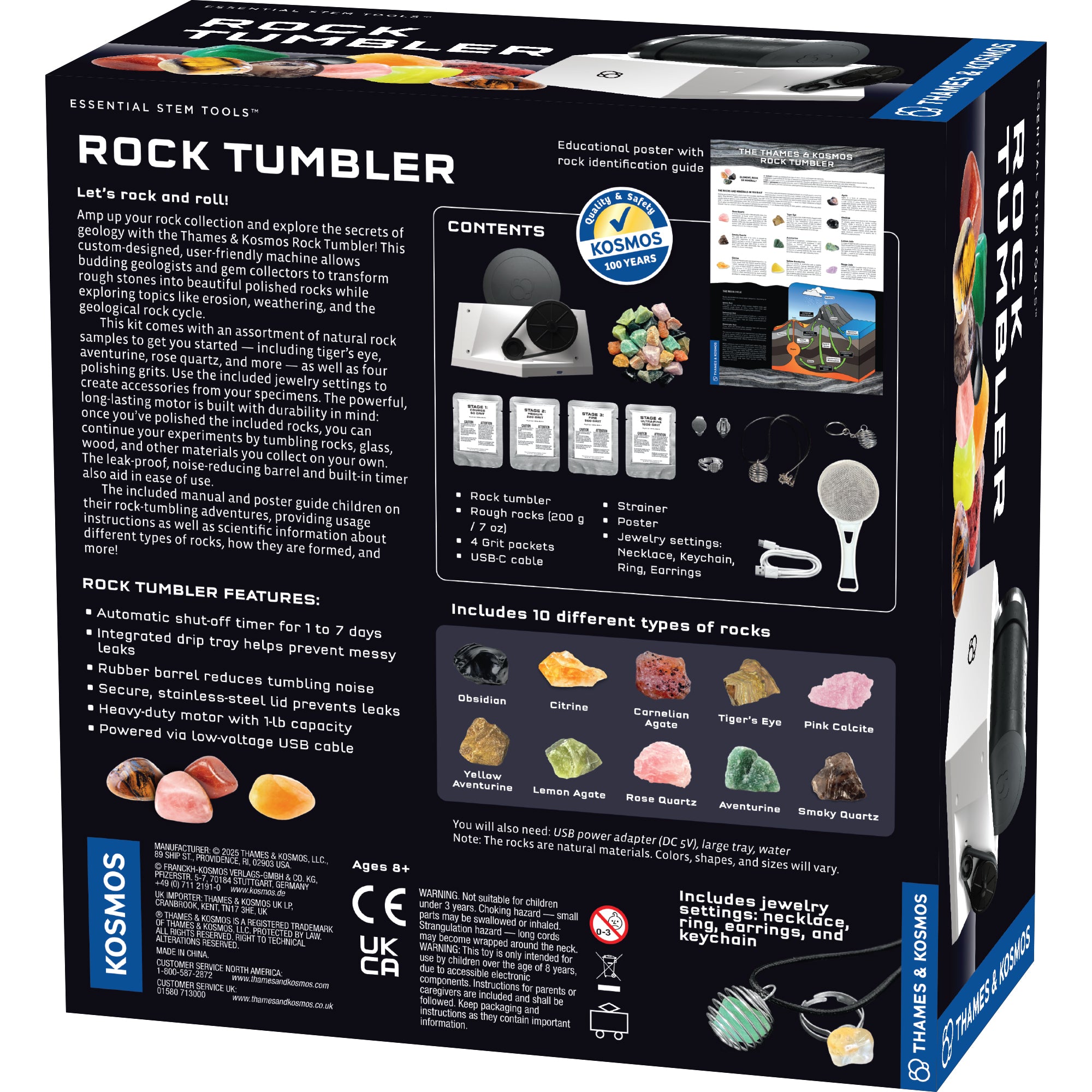 Rock Tumbler - STEM Geology Kit