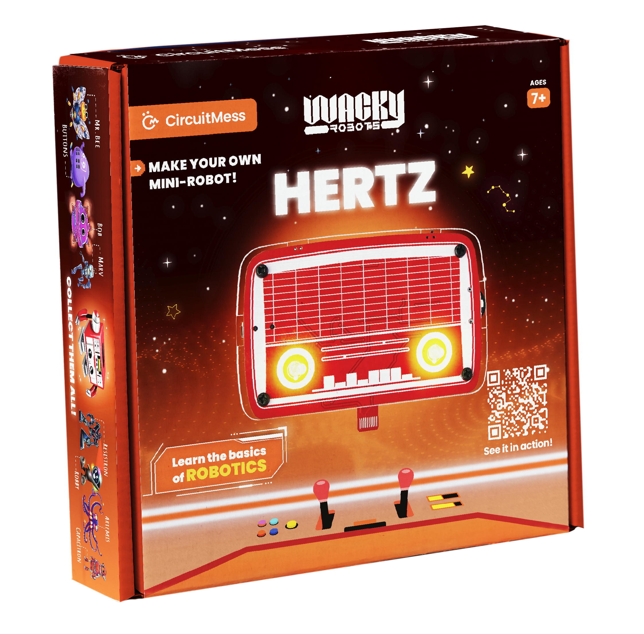 Wacky Robot Hertz - DIY Mini Robot