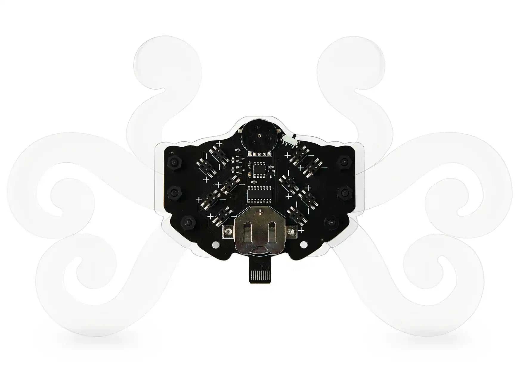 Wacky Robot Artemis DIY mini robot kit with LED circuits for STEM learning and kids age 7+