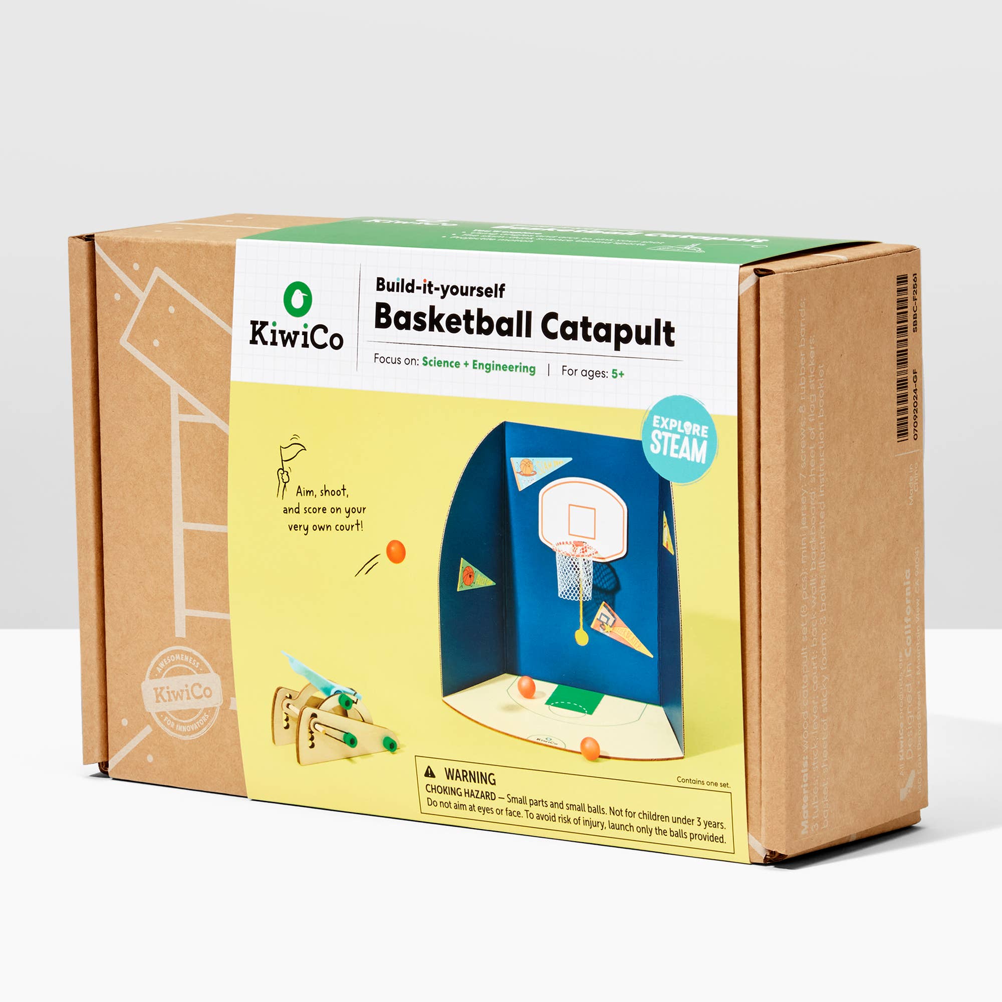 DIY Basketball Catapult STEM Kit