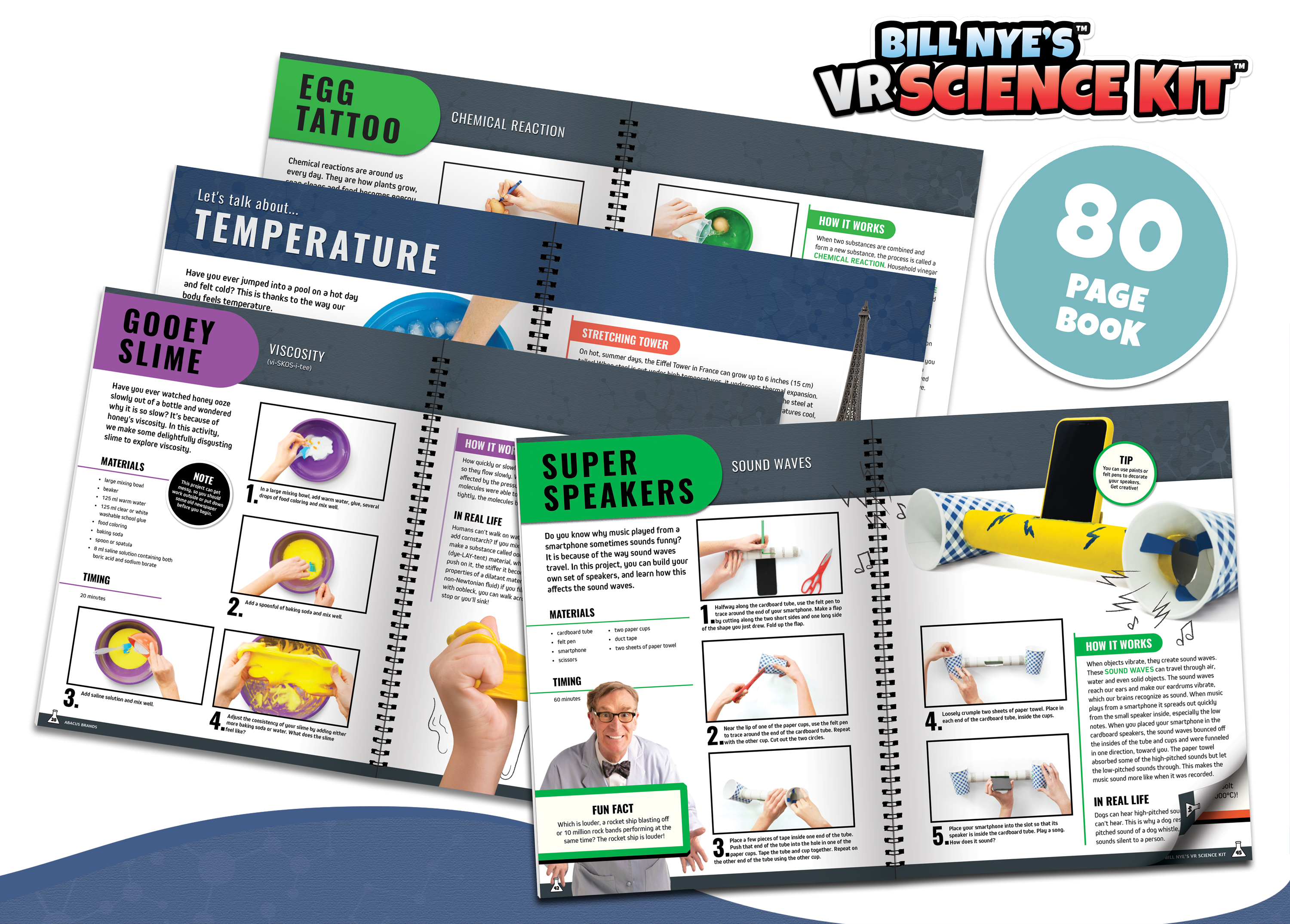 Bill Nye's VR Science Kit - Virtual Reality Science Set