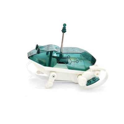 Bionic Robot Frogzilla STEM kit with hopping polymer legs and self-righting mechanism for educational robotics and engineering fun