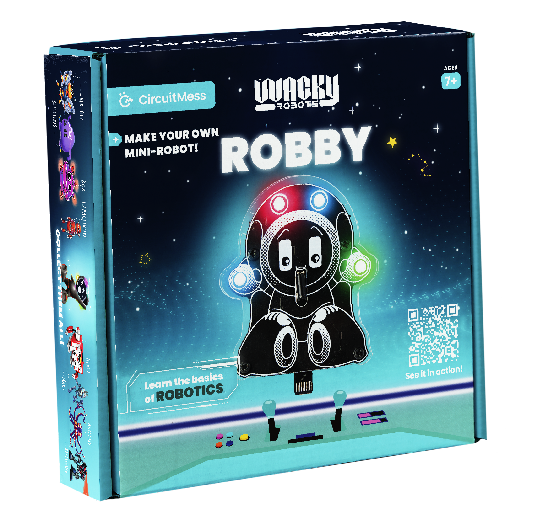 Wacky Robot Robby - DIY Mini Robot