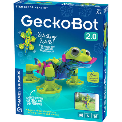 GeckoBot 2.0 - Wall Walking ROBOT STEM Kit