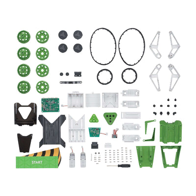 Smart Machines robotics kit components for building and programming a robotic Sidekick robot