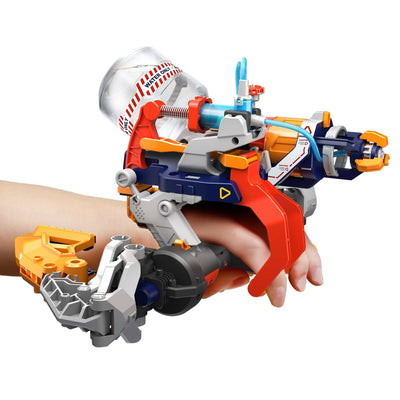 Mega Cyborg Hydro Blaster wearable water blaster and hydraulic claw toy with multi-shape transformation