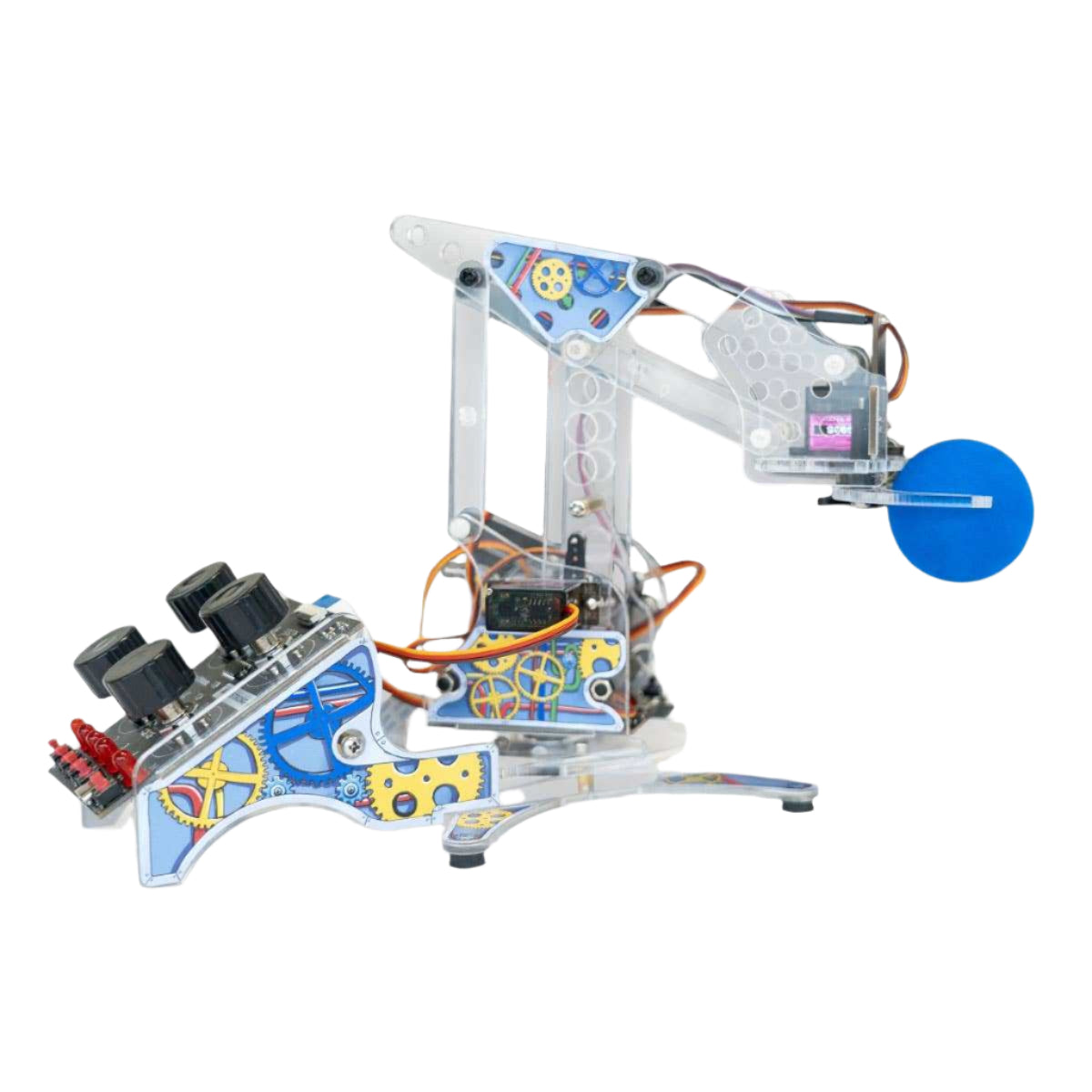 DIY Color Detecting Robotic Arm for learning robotics and coding.