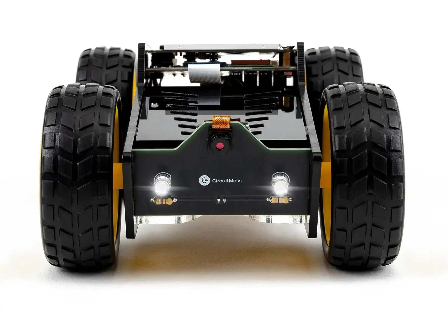Wheelson DIY AI-powered robot car with advanced features for learning autonomous vehicle technology.